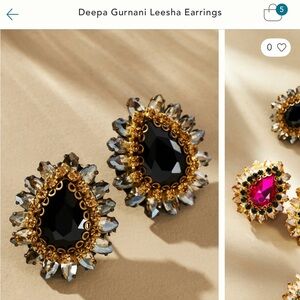 Deepa Gurnani Leesha Earrings